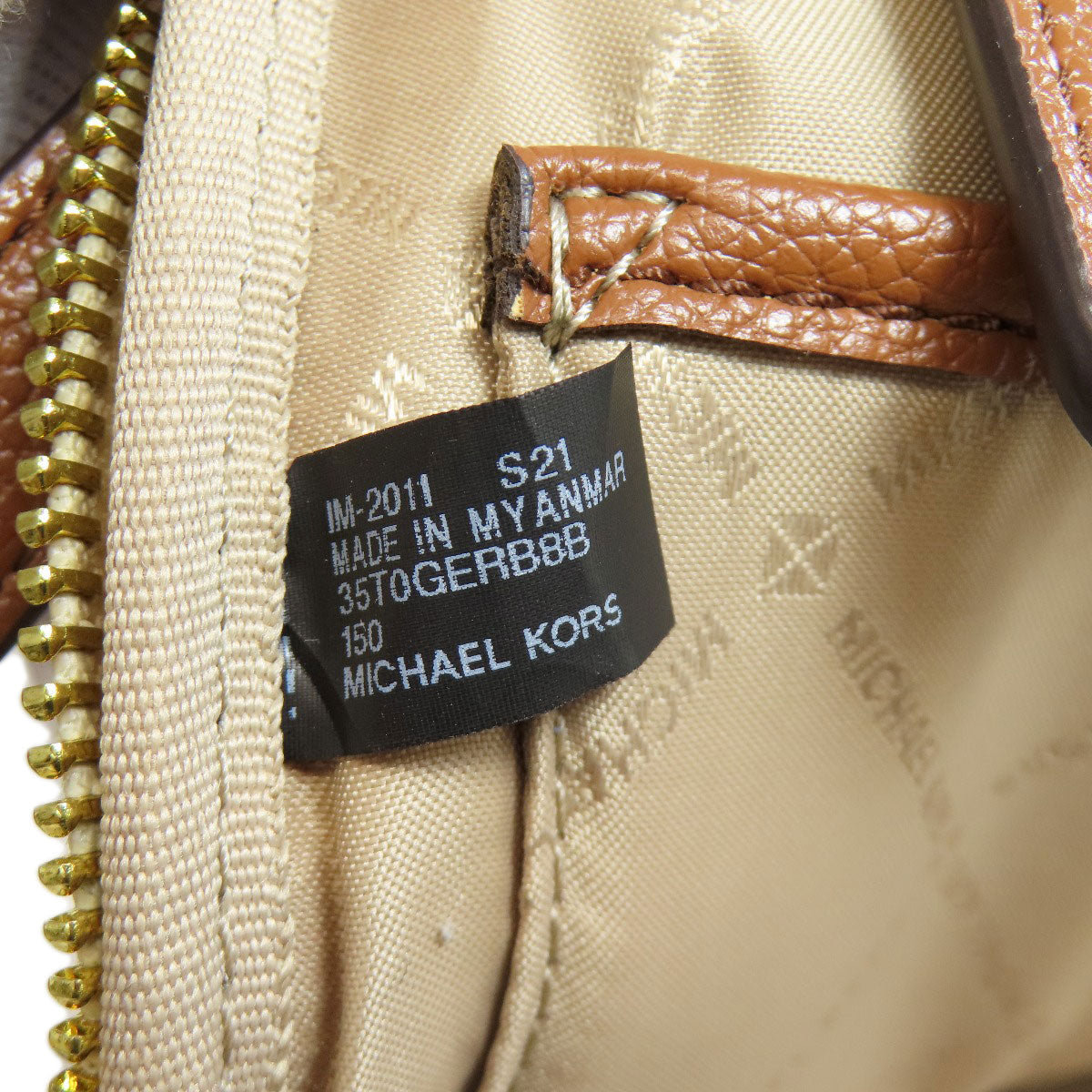 Michael Kors MK signature Backpack Â· Daypack PVC Ladies [Used]