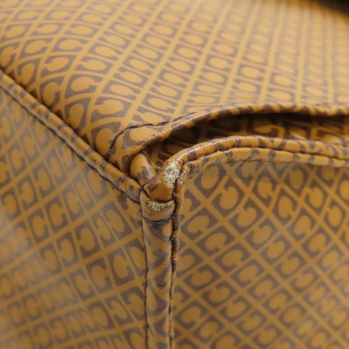 GHERARDINI Logo motif softy Shoulder Bag Polyester Polyurethane coatingLadies [Used]