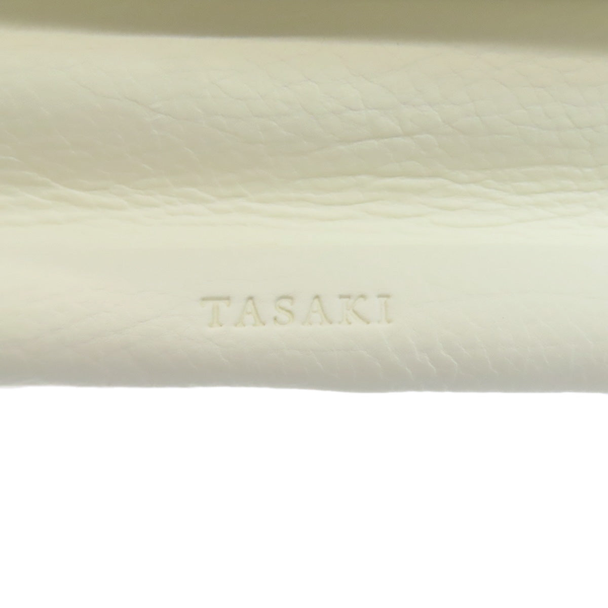 TASAKI   Clutch bag logo Leather Ladies