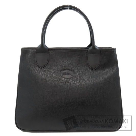 Longchamp   Handbag logo Leather Ladies