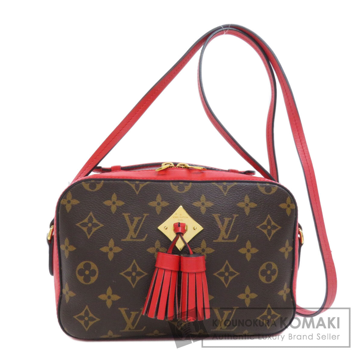 LOUIS VUITTON  M43557 Shoulder Bag Saintonge Monogram canvas Ladies