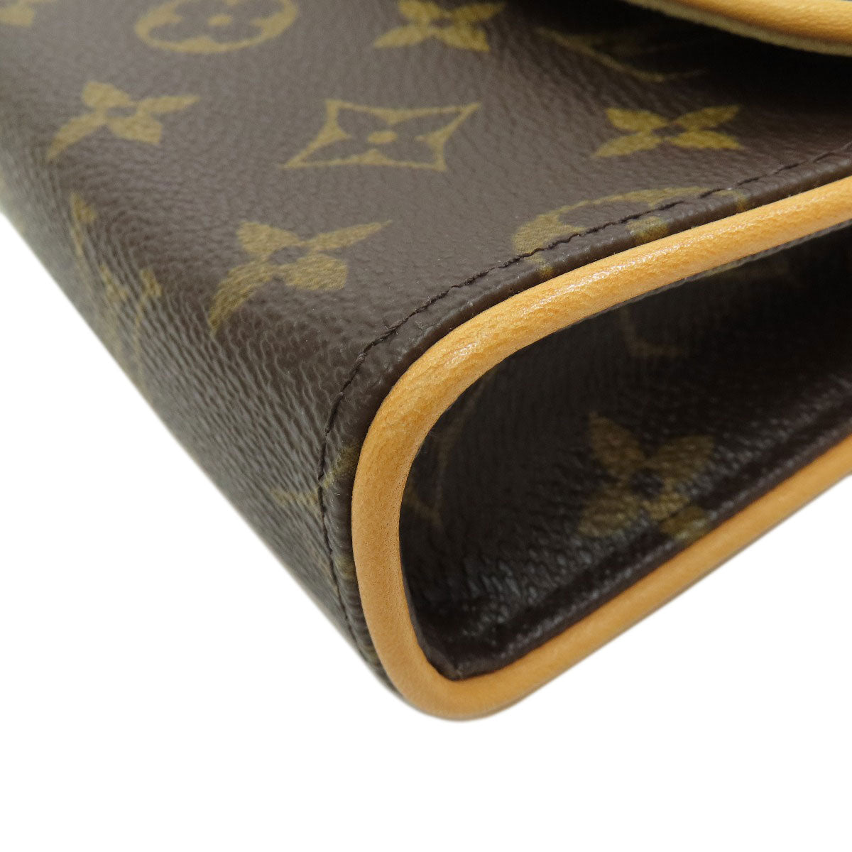 LOUIS VUITTON M51855 Pochette Florentine Hip bag, waist bag Monogram canvas Ladies [Used]