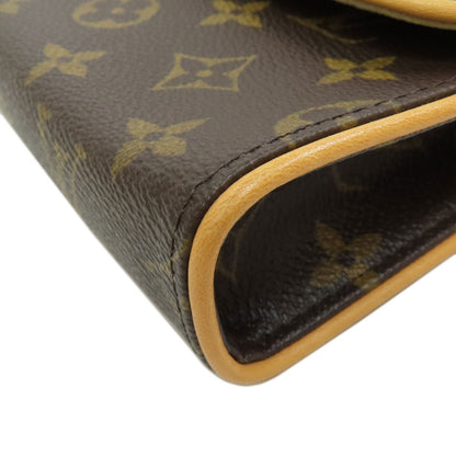 LOUIS VUITTON M51855 Pochette Florentine Hip bag, waist bag Monogram canvas Ladies [Used]