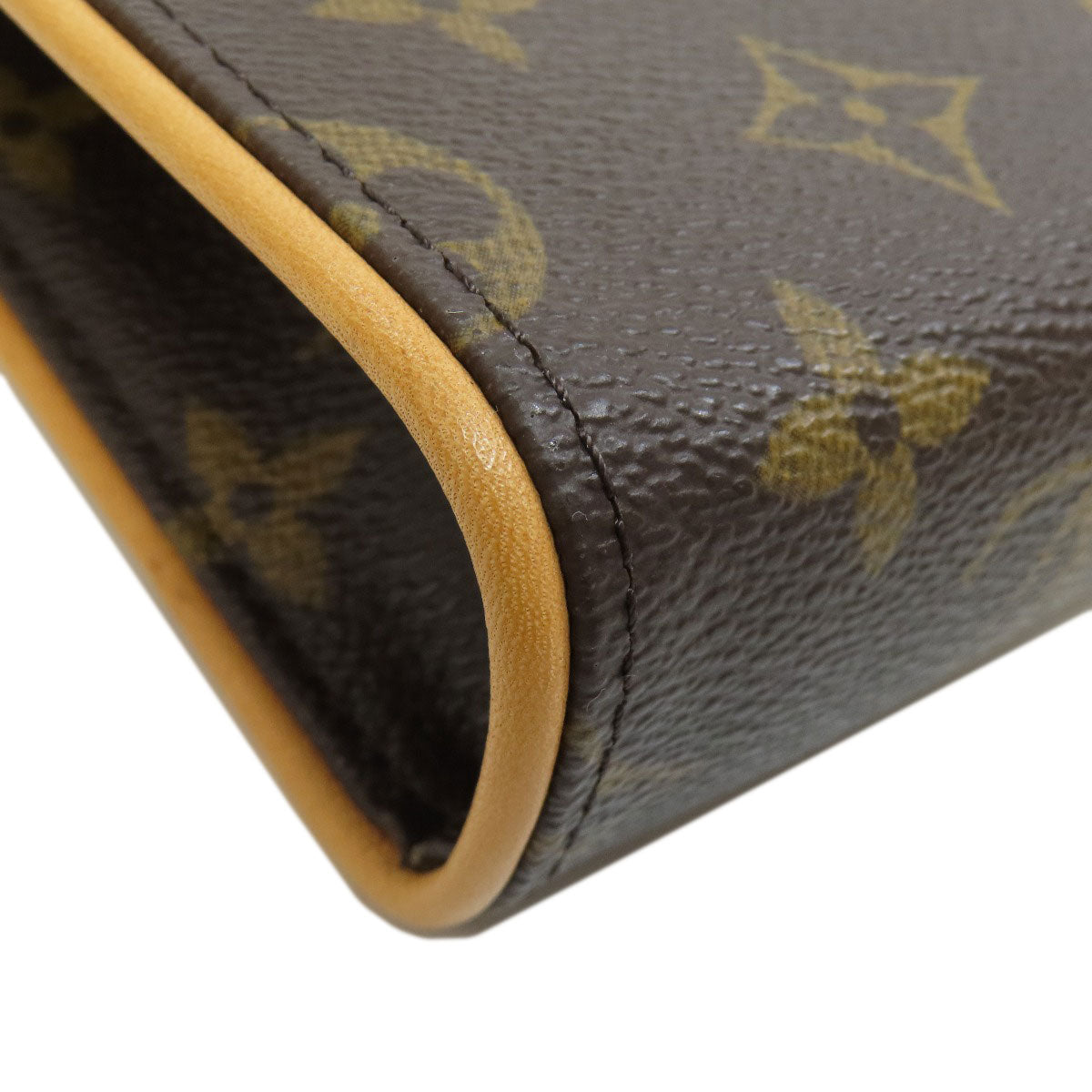 LOUIS VUITTON M51855 Pochette Florentine Hip bag, waist bag Monogram canvas Ladies [Used]