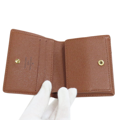 LOUIS VUITTON  M60045 Bifold Wallet with Coin Pocket Portefeiulle Magellan Monogram canvas Ladies