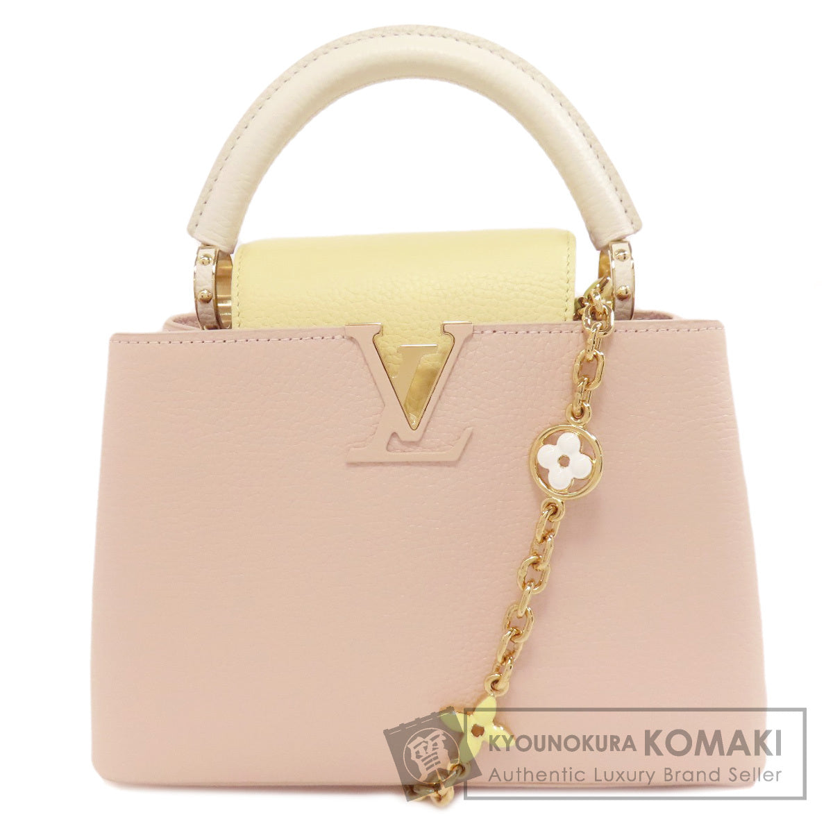LOUIS VUITTON M22514 Capusine BB Handbag Taurillon ClemenceLeather Ladies [Used]