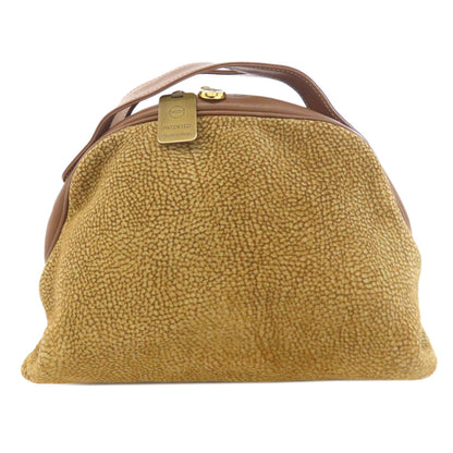 BORBONESE   Handbag Quail pattern Suede Ladies