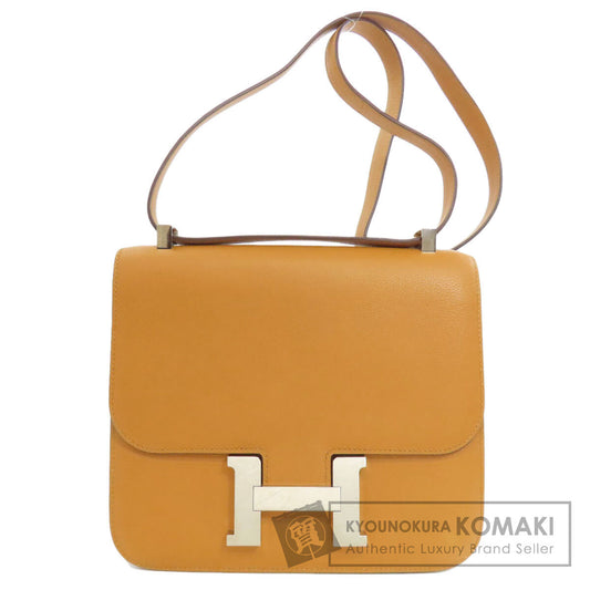 HERMES   Shoulder Bag Constance 24 Verso Sesame SilverHardware Evercolor Ladies