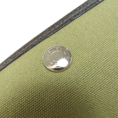 HERMES Garden Party PM Silver Hardware Tote Bag Towar Officche Ladies [Used]