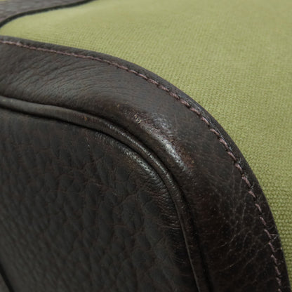 HERMES Garden Party PM Silver Hardware Tote Bag Towar Officche Ladies [Used]