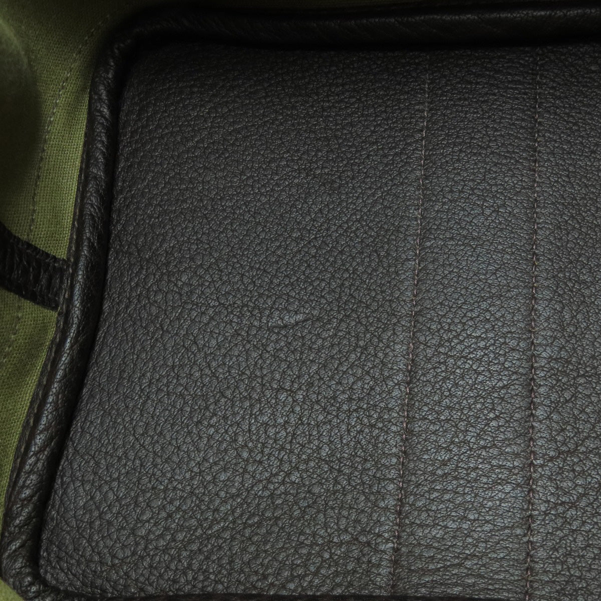 HERMES Garden Party PM Silver Hardware Tote Bag Towar Officche Ladies [Used]