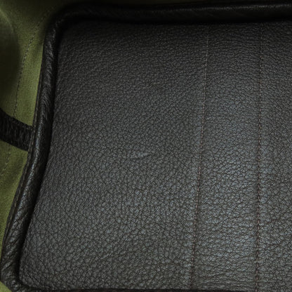 HERMES Garden Party PM Silver Hardware Tote Bag Towar Officche Ladies [Used]