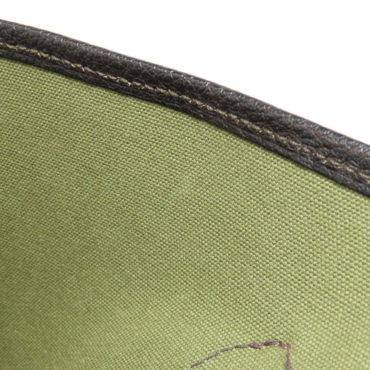 HERMES Garden Party PM Silver Hardware Tote Bag Towar Officche Ladies [Used]