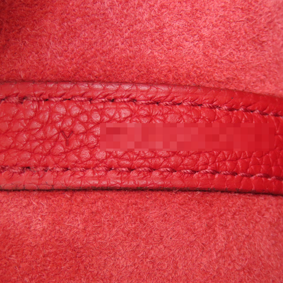 HERMES Picotin Lock PM Vermilion GoldHardware Handbag Taurillon Clemence Ladies [Used]