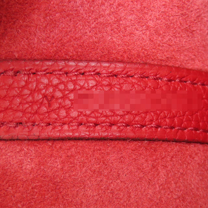 HERMES Picotin Lock PM Vermilion GoldHardware Handbag Taurillon Clemence Ladies [Used]