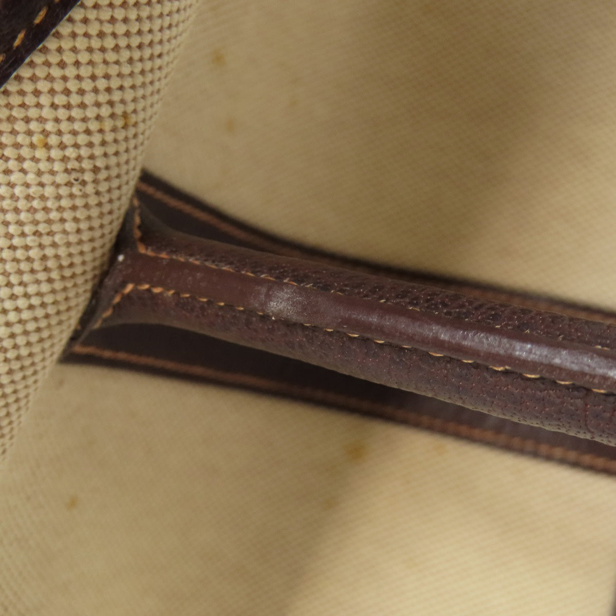 HERMES Garden Party PM Maron SilverHardware Tote Bag Tower ash Ladies [Used]