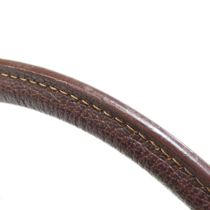 HERMES Garden Party PM Maron SilverHardware Tote Bag Tower ash Ladies [Used]