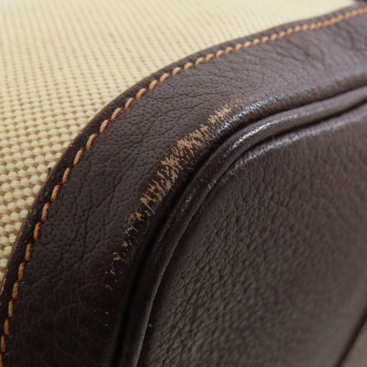 HERMES Garden Party PM Maron SilverHardware Tote Bag Tower ash Ladies [Used]