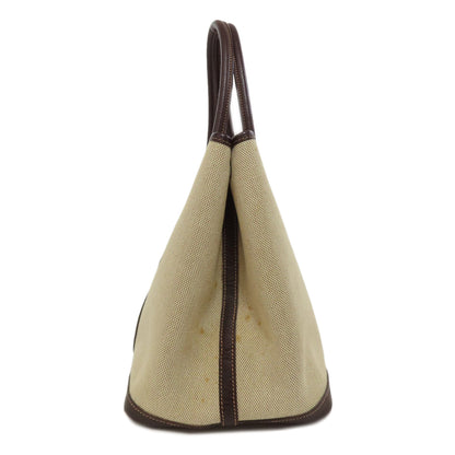 HERMES Garden Party PM Maron SilverHardware Tote Bag Tower ash Ladies [Used]