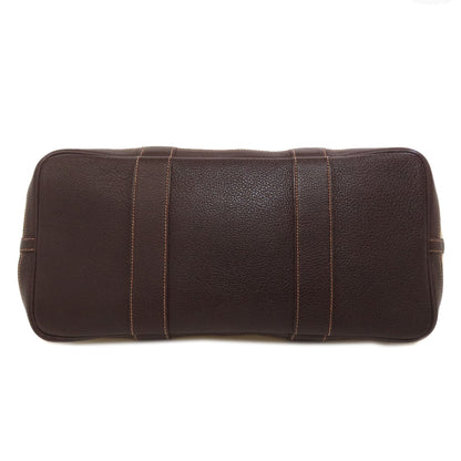 HERMES Garden Party PM Maron SilverHardware Tote Bag Tower ash Ladies [Used]