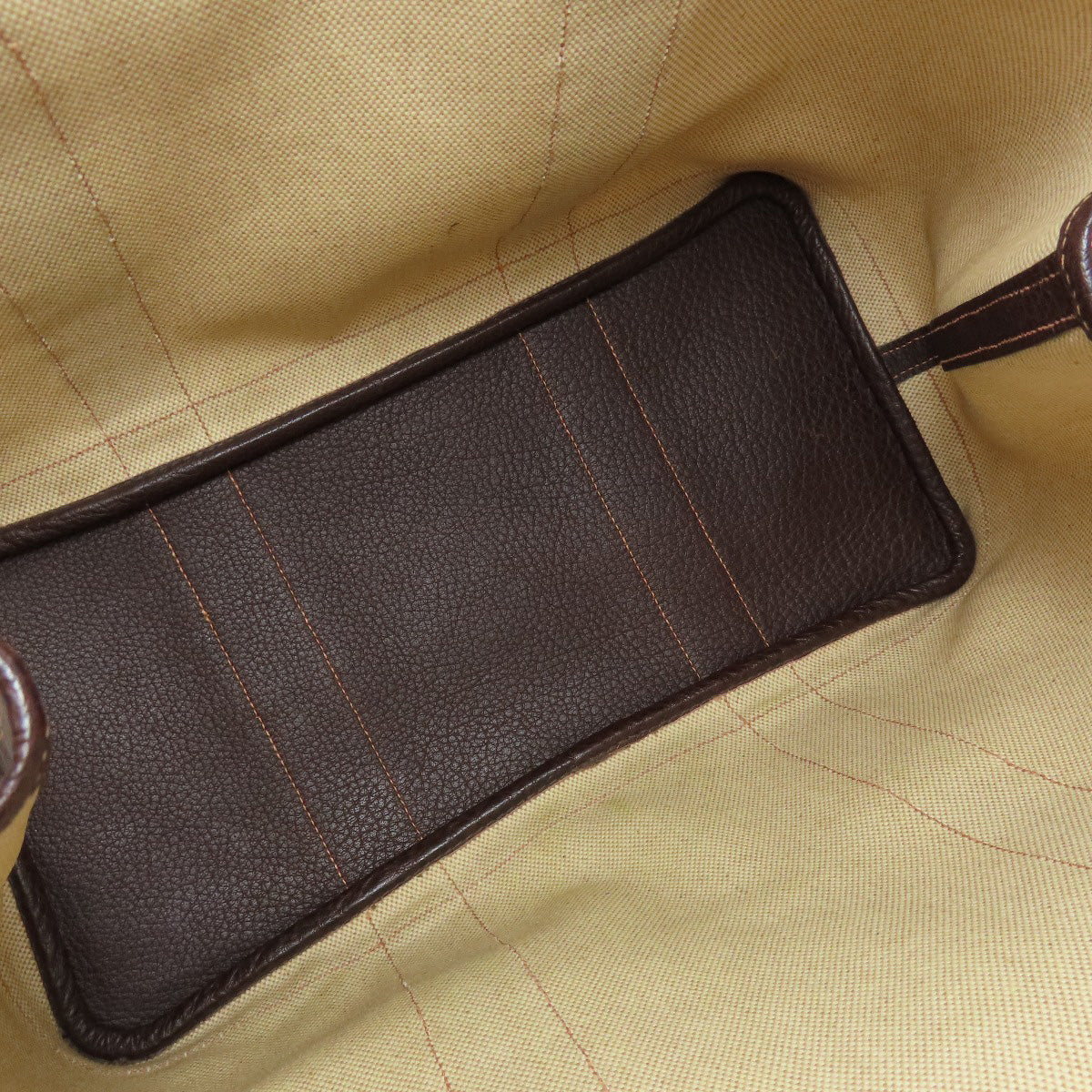 HERMES Garden Party PM Maron SilverHardware Tote Bag Tower ash Ladies [Used]