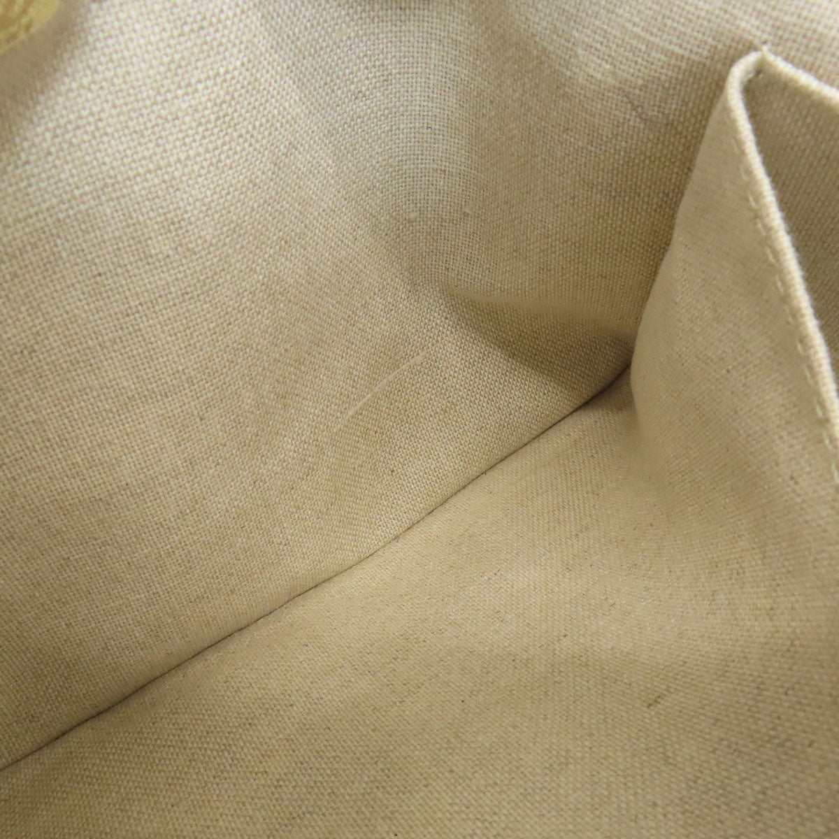 CHANEL Deauville GoldHardware Tote Bag Canvas Ladies [Used]