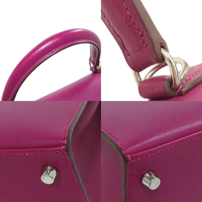 HERMES Kelly 25 SilverHardware Handbag Epsom Ladies [Used]