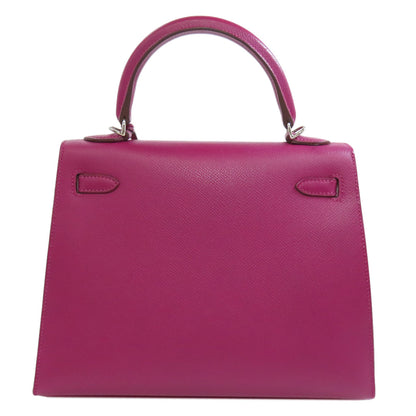 HERMES Kelly 25 SilverHardware Handbag Epsom Ladies [Used]