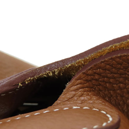 HERMES Picotin Lock MM Gold SilverHardware Handbag Taurillon Clemence Ladies [Used]