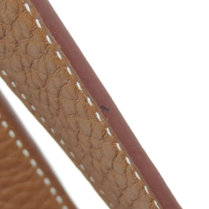 HERMES Picotin Lock MM Gold SilverHardware Handbag Taurillon Clemence Ladies [Used]