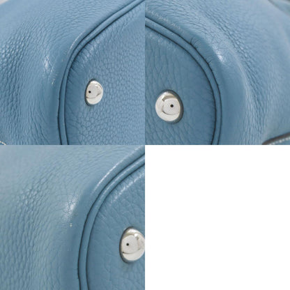 HERMES Bolide31 Blue Jean SilverHardware Handbag Taurillon Clemence Ladies [Used]