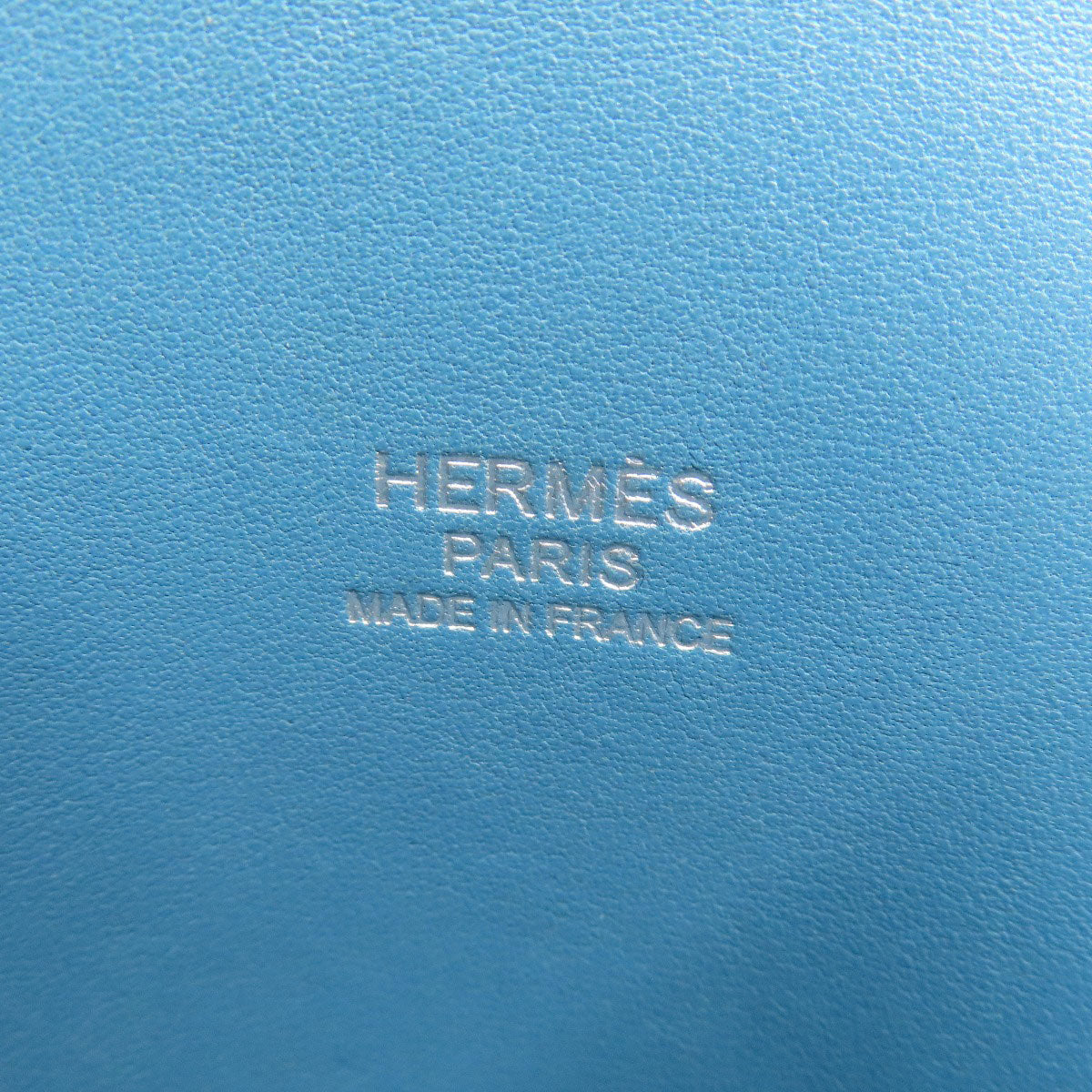 HERMES   Handbag Bolide31 Blue Jean SilverHardware Taurillon Clemence Ladies