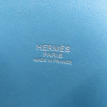 HERMES Bolide31 Blue Jean SilverHardware Handbag Taurillon Clemence Ladies [Used]