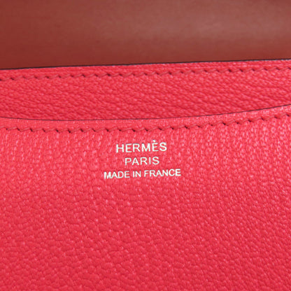 HERMES Constance 18 SilverHardware Shoulder Bag Chevre Ladies [Used]