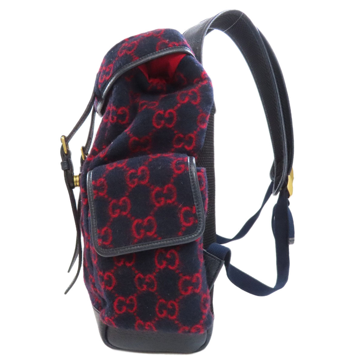 GUCCI  598184 Backpack Â· Daypack GG wool wool Ladies