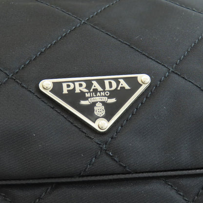 PRADA   Shoulder Bag Logo hardware quilting Nylon Ladies