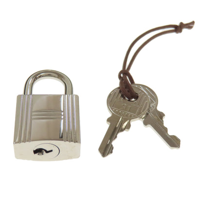 HERMES Picotin Lock MM Rouge Kazak SilverHardware Handbag Taurillon Clemence Ladies [Used]