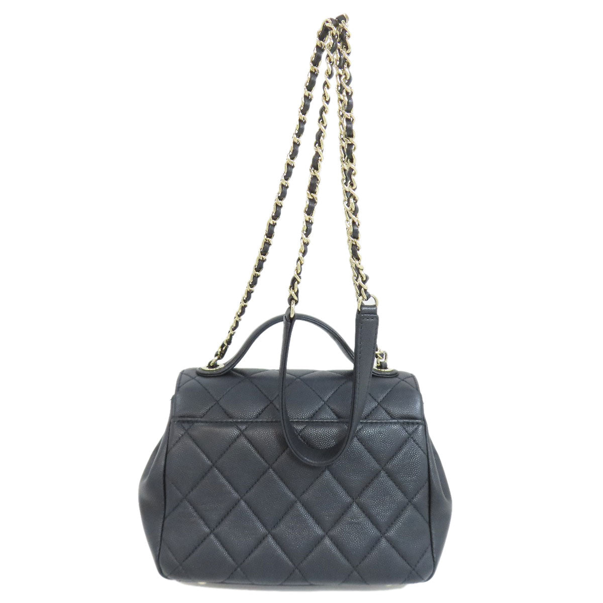 CHANEL   Shoulder Bag Business Affinity 2WAY Grain Calf Leather Grained Calfskin SkinLadies