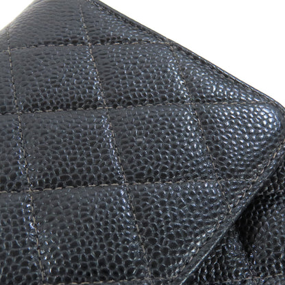 CHANEL ChainShoulder GoldHardware Shoulder Bag Grained Calfskin Skin Ladies [Used]