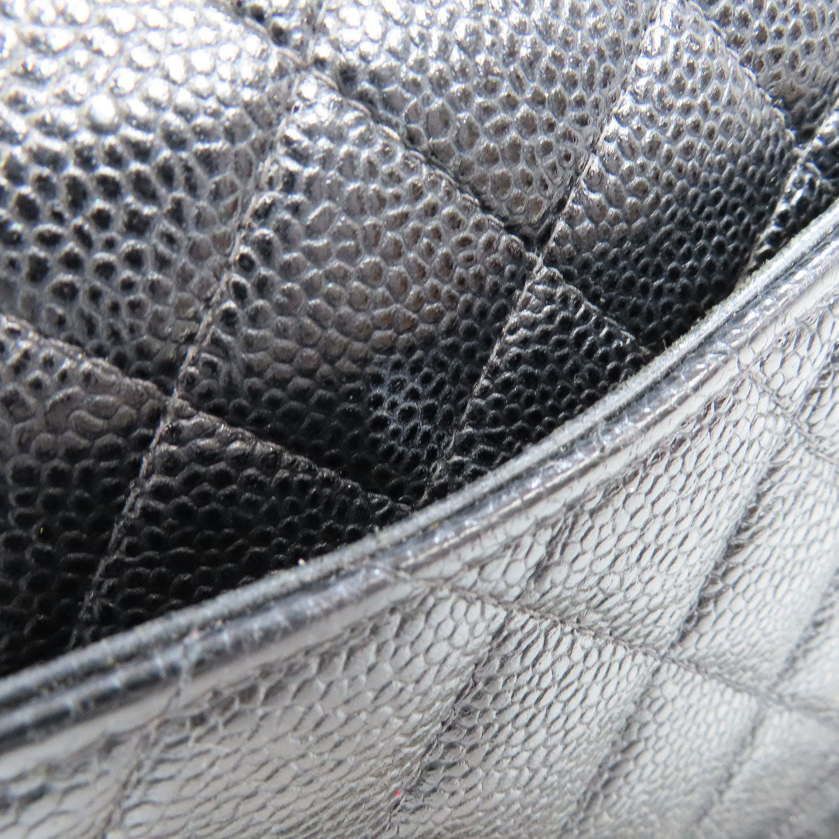 CHANEL ChainShoulder GoldHardware Shoulder Bag Grained Calfskin Skin Ladies [Used]