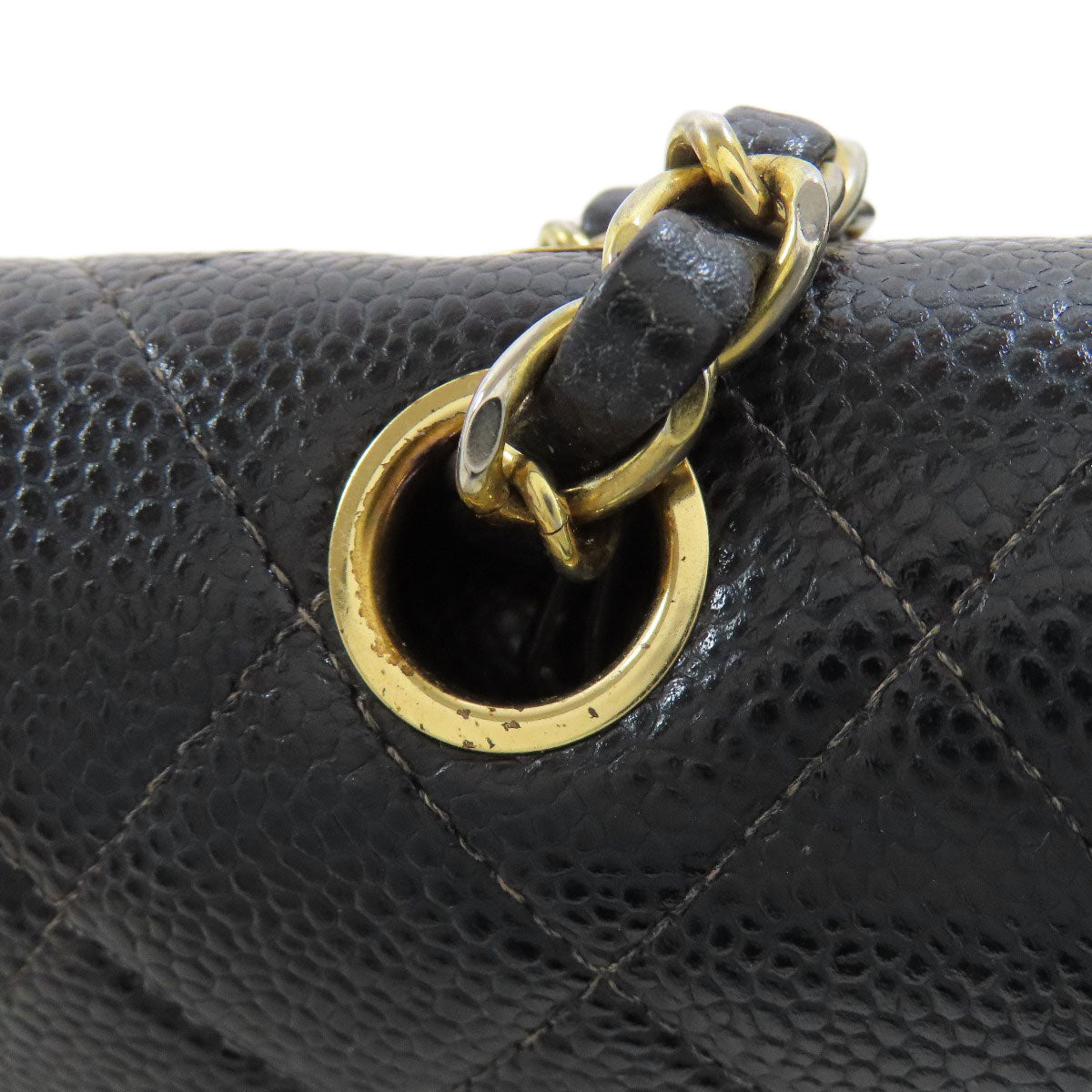 CHANEL   Shoulder Bag ChainShoulder GoldHardware Caviar skin Ladies