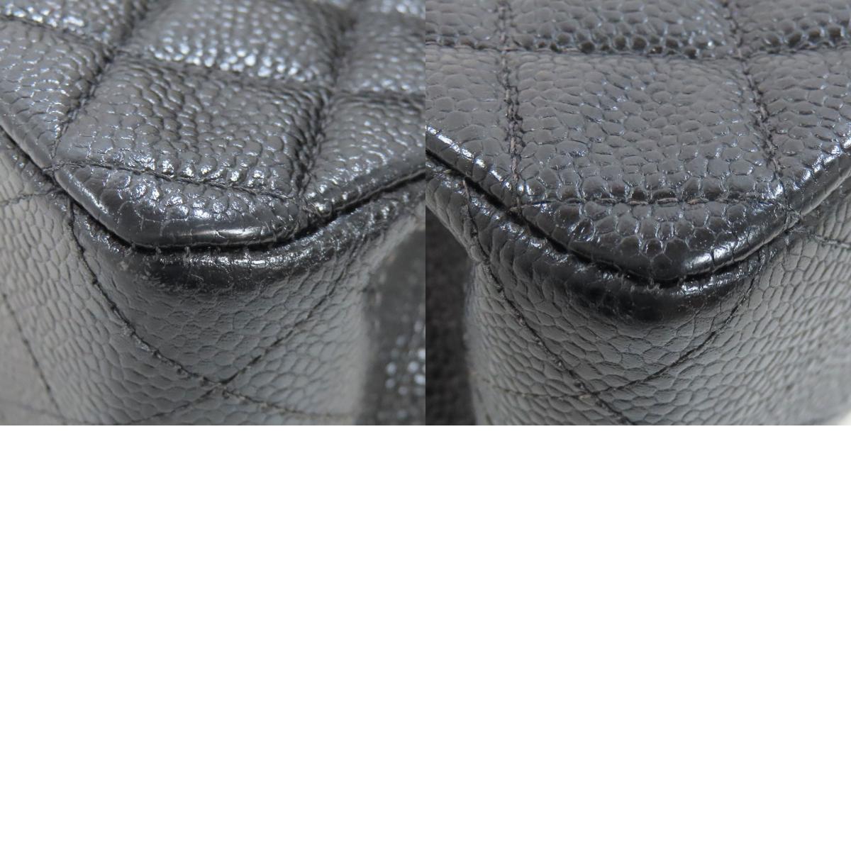 CHANEL ChainShoulder GoldHardware Shoulder Bag Grained Calfskin Skin Ladies [Used]