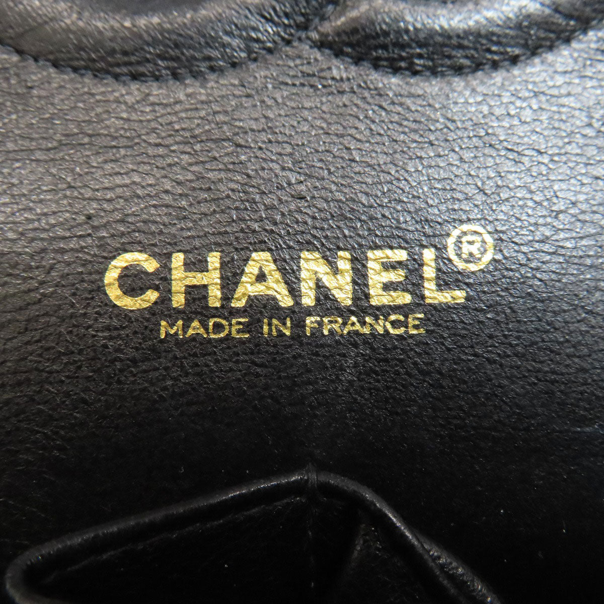 CHANEL ChainShoulder GoldHardware Shoulder Bag Grained Calfskin Skin Ladies [Used]