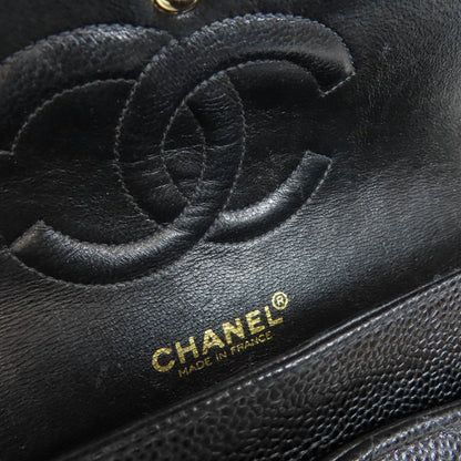 CHANEL ChainShoulder GoldHardware Shoulder Bag Grained Calfskin Skin Ladies [Used]