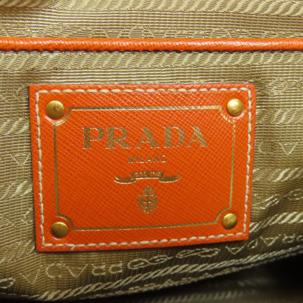 PRADA  BN2254 Handbag 2WAY Canvas Ladies