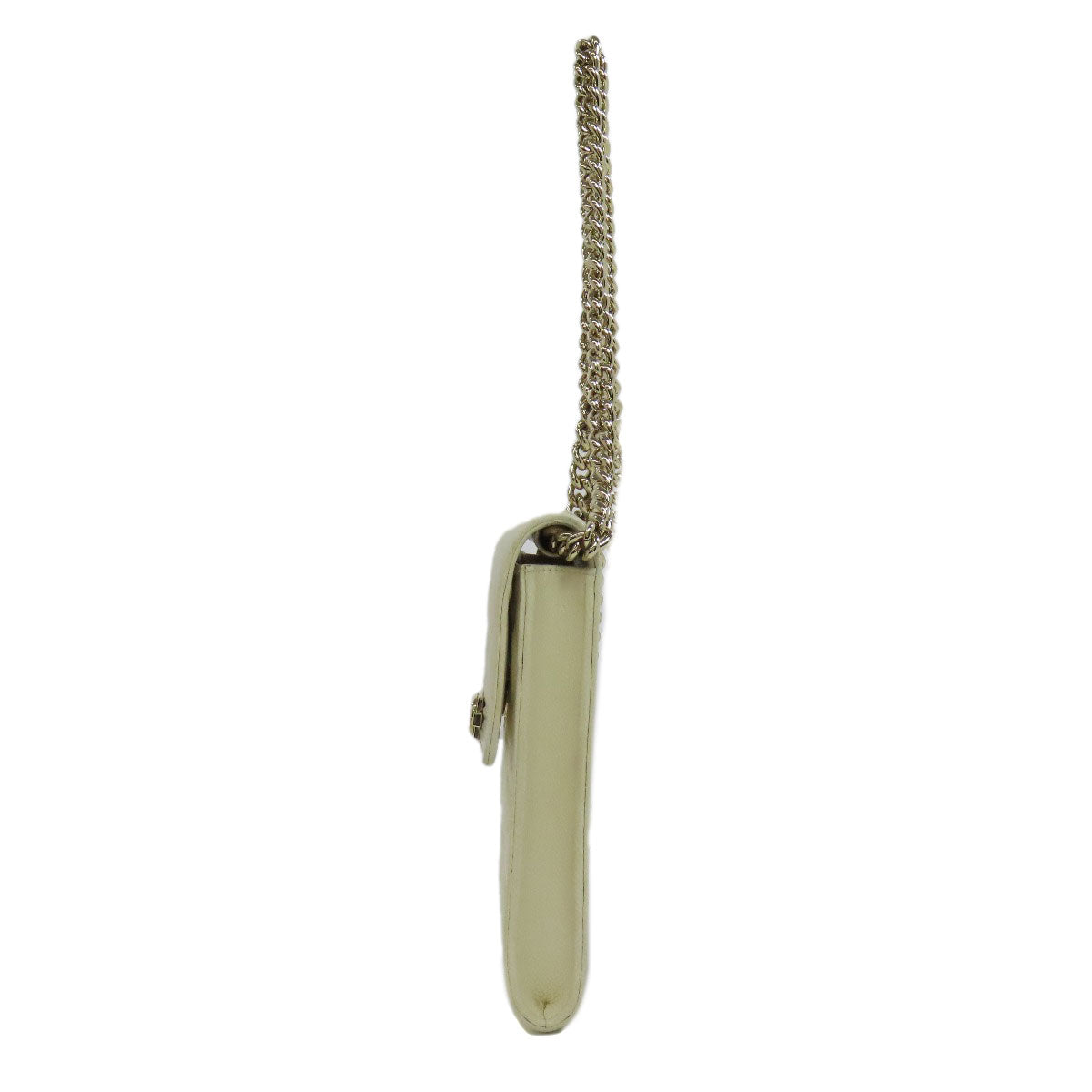 CHANEL Boy Chanel GoldHardware Smartphone case Grained Calfskin Skin Ladies [Used]