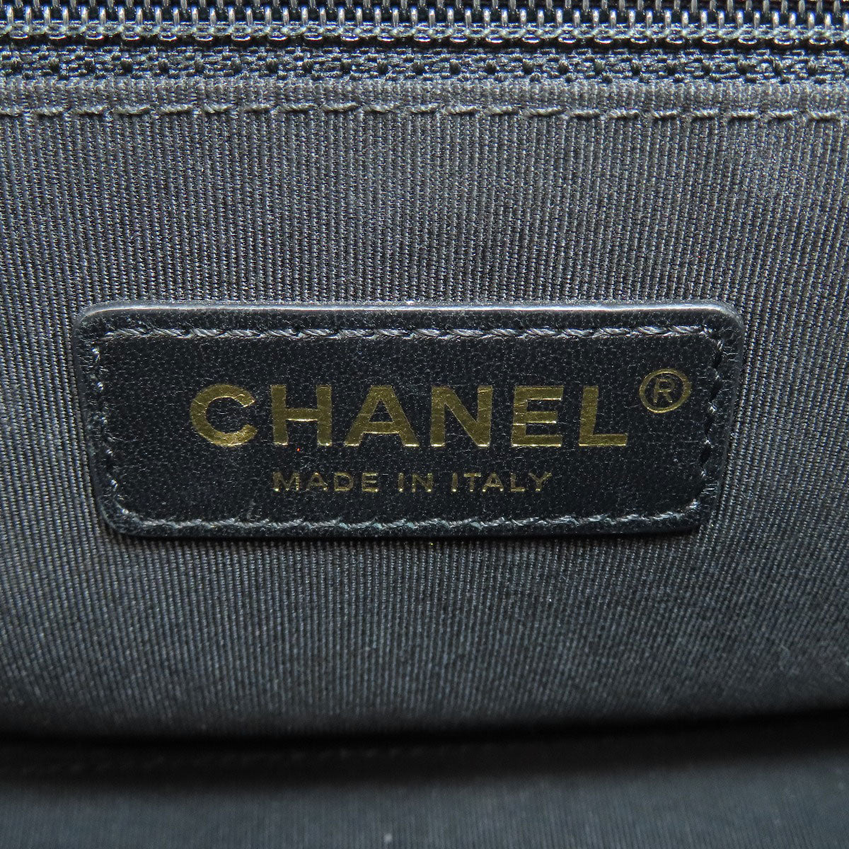 CHANEL V Stitch GoldHardware 2WAY Shoulder Bag Lambskin Ladies [Used]