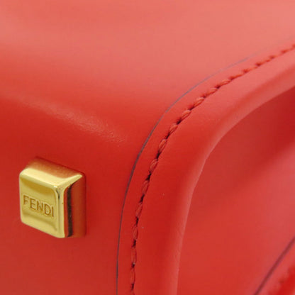 FENDI Sunshine Shopper Mini 2WAY Handbag Leather Ladies [Used]