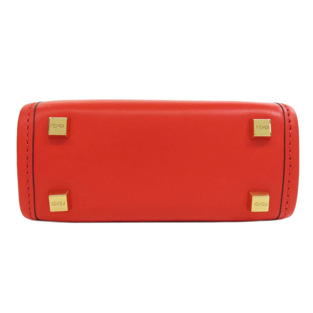 FENDI Sunshine Shopper Mini 2WAY Handbag Leather Ladies [Used]
