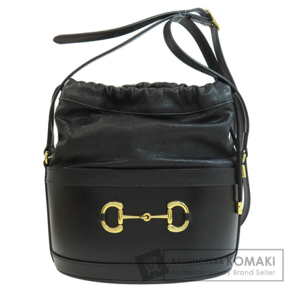 グッチ 602118 ホースビット バケットバッグ ロングショルダー ショルダーバッグ レザー レディース 【中古】【GUCCI】